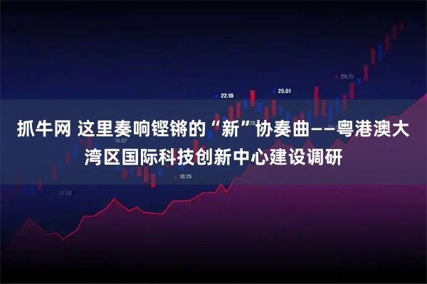 抓牛网 这里奏响铿锵的“新”协奏曲——粤港澳大湾区国际科技创新中心建设调研
